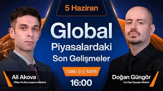 5 Haziran  Global Piyasalardaki Son Gelişmeler [upl. by Josepha973]