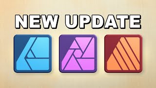 New Affinity Update  Biggest Changes in Version 22 [upl. by Fidele]