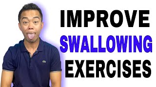 Improve Swallowing Mouth and Tongue Exercises [upl. by Obelia]