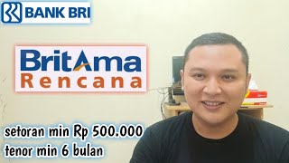 CARA BUKA TABUNGAN BRI RENCANA LEWAT APLIKASI BRIMO [upl. by Ynaffad]