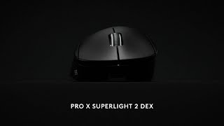 Introducing the PRO X SUPERLIGHT 2 DEX wireless gaming mouse [upl. by Atilek871]