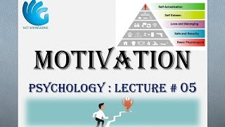 Motivation  Psychology Lecture  05 [upl. by Leahcimauhsoj]