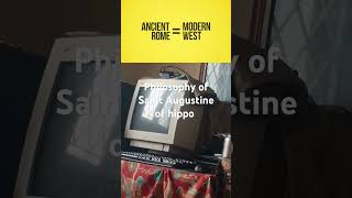 Philosophy of Saint Augustine of hippo philosopher philosophy augustin [upl. by Nanine]