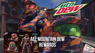 Party like its 2007  All Mountain Dew Rewards  Halo infinite Store [upl. by Llehcar]