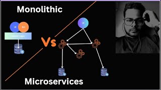 Monolithic Vs Microservices software architecture [upl. by Ssew]