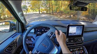 2020 Lincoln Navigator Black Label AWD  POV Test Drive Binaural Audio [upl. by Stulin]