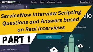 ServiceNow Interview Question  Servicenow Interview Questions amp Answers 2024  ServiceNow Scripting [upl. by Eibrab]