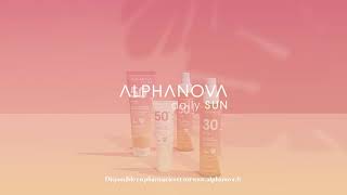 Nouvelle protection solaire ALPHANOVA Daily SUN [upl. by Natek]