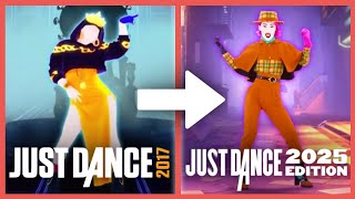 ZARA LARSSON  EVOLUTION IN JUST DANCE JD17  JD25 [upl. by Annekam]