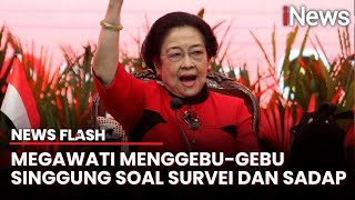 FULL Pidato Berapiapi Megawati Samakan Dirinya dengan James Bond hingga Ngomel soal Survei [upl. by Euqinor826]