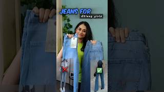 Jeans for skinny girls 👖myntra jeans shorts jeans myntrahaul [upl. by Annahsal]