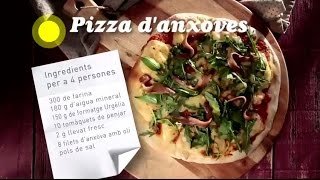 Pizza danxoves i formatge Urgèlia DOP [upl. by Naillij]