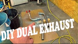 DIY True Dual Exhaust  1994 F150 [upl. by Roper232]