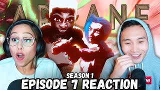 EKKO amp JINX GO OFF  Arcane S1 EP 7 REACTION amp REVIEW [upl. by Ferri]