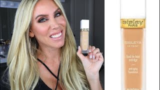 170 Foundation SISLEY SISLEYA LE TEINT ANTIAGING FOUNDATION REVIEW [upl. by Htez394]