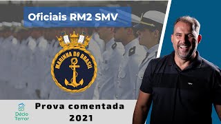 Português Oficial da Marinha RM2  SMV  prova comentada 2021 [upl. by Beverle]