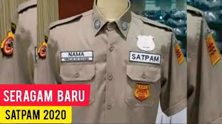 Seragam Baru Satpam 2020 Mirip POLISI [upl. by Herzen]