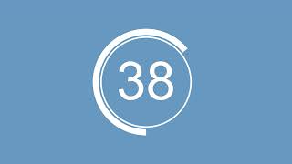 60 second timer countdown video steel blue and light steel blue landscape video 🕒️ [upl. by Cadmarr662]