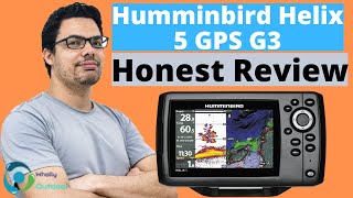 The Best HighEnd Portable Fish Finder Humminbird Helix 5 Chirp GPS G3 PT Review [upl. by Alena]