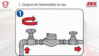 Instructions « Pas à pas » Poser ou remplacer un robinet de cuisine [upl. by Lednyk912]