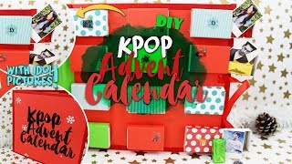 DIY KPOP KPOP Advent Calendar KfreakEnglish EXO BTS 2PM FTISLAND SVT BTOB GUGUDAN ETC [upl. by Oletta]