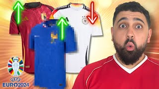 Ranking EVERY Euro 2024 home shirt to decide who I support [upl. by Allister424]