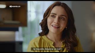 Havells Alkaline Water Purifiers  Sahi Paani Ka Sign Havells Alkaline  Bengali [upl. by Jahdai811]