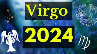 Virgo  Kanya Rashifal  YEARLY TAROT READING 2024  JANUARY 2024  HOROSCOPE ASTROLOGY  HindiUrdu [upl. by Rosemary]