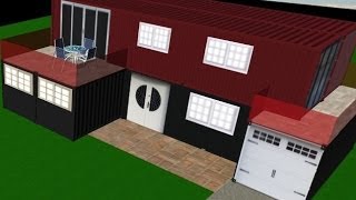 Shipping Container Home Design Interior amp Exterior Design [upl. by Dyoll46]