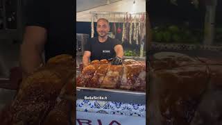 Porchetta siciliana e carne alla brace [upl. by Eiloj530]