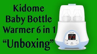 Kidome Baby Bottle Warmer 6 in 1 [upl. by Sheldon705]