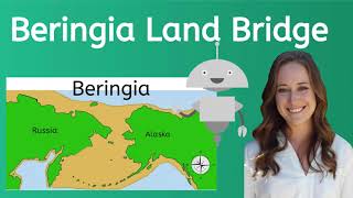 The Beringia Land Bridge  US History for Kids [upl. by Siroved442]