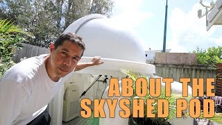 Sky Shed Pod Tour  A Cheap Backyard Observatory [upl. by Assili]