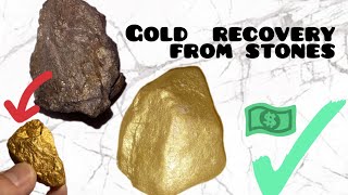 How to Extract Gold from Rocks [upl. by Hofstetter]