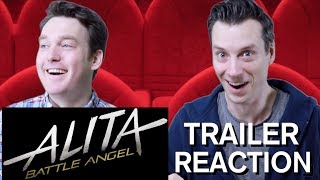 Alita Battle Angel  Official Trailer Reaction [upl. by Daniala]