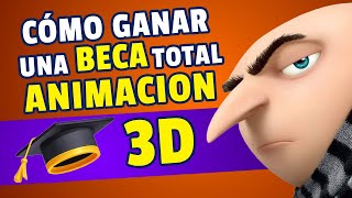 ⭐️ 4000 dólares en Premios ⭐️ BECA TOTAL en ANIMACIÓN 3D [upl. by Martens]