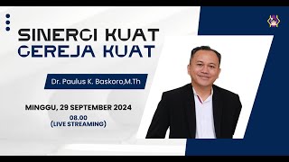 Sinergi Kuat Gereja Kuat  Dr Paulus K Baskoro MTh  Hagios Family 29 September 2024 [upl. by Abibah]