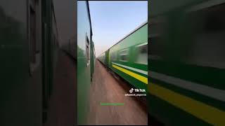 Shapater express train greenline Pakistan Railway [upl. by Cecilius]