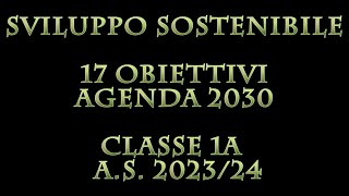 AGENDA 2030  1A  2324 [upl. by Ennaitsirhc]