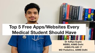 Top 5 free appswebsites every medical student should have [upl. by Boaten]