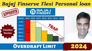 Bajaj Finance Flexi Personal Loan Overdraft Limit  Bajaj Finserv Personal Loan 2024 Interest Rates [upl. by Euseibbob]