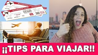 10 SECRETOS que debes SABER antes de VIAJAR en AVIÓN [upl. by Elohc]