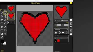 Piskel  Simple Pixel Animation [upl. by Nnaeiluj]