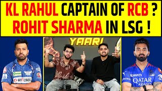 🔴RCB MEIN KOHLI KE SAATH KL RAHUL  ROHIT SHARMA HONGE LSG CAPTAIN [upl. by Aredna]