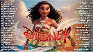 Disney Songs✨Most Popular Disney Songs Playlist🌊Under the SeaHow Far Ill GoI See the Light [upl. by Atnima]