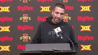 Big 12 championship pregame press conference Matt Campbell [upl. by Gabrila]