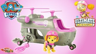 Hélicoptère de Stella Pat Patrouille Ultimate Rescue Véhicules Paw Patrol Jouets Toy Review Kids [upl. by Mulac871]