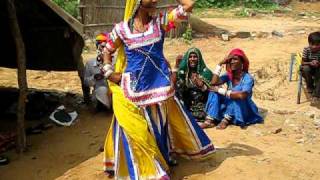 Shanti Sapera dancing in her home in Pushkar for Santiago Carralero director of YURTA Project [upl. by Lanoil]