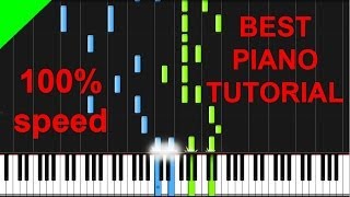 Ocarina Find Tomorrow Dimitri Vegas amp Like Mike piano tutorial [upl. by Derfniw]