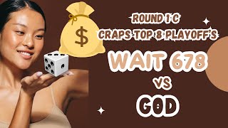 Craps Playoffs Top 8 Craps Strategies GOD vs 678 WAIT [upl. by Korie]